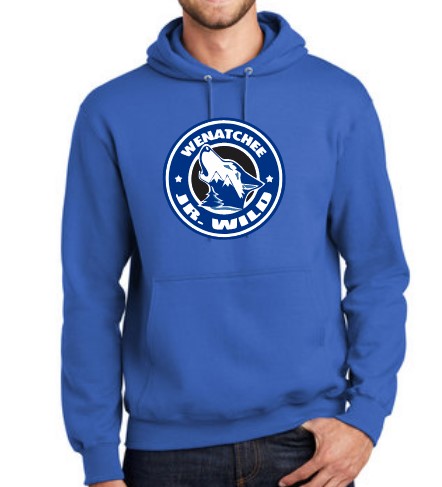 Wenatchee Jr Wild Adult Cotton Hoodie
