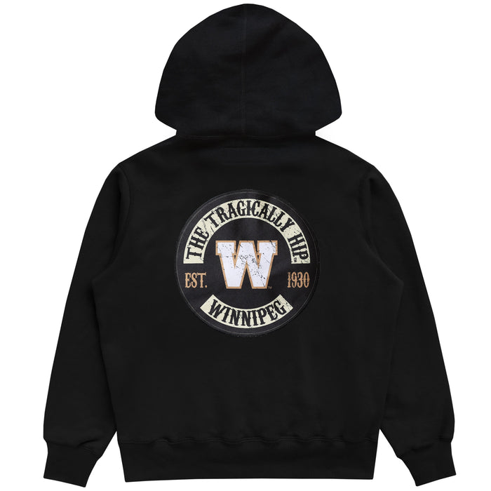 Made in Canada Winnipeg Blue Bombers CFL x The Tragically Hip Hoodie - Unisex - Province of Canada
