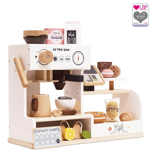 WOODEN BARISTA CAFE SHOP