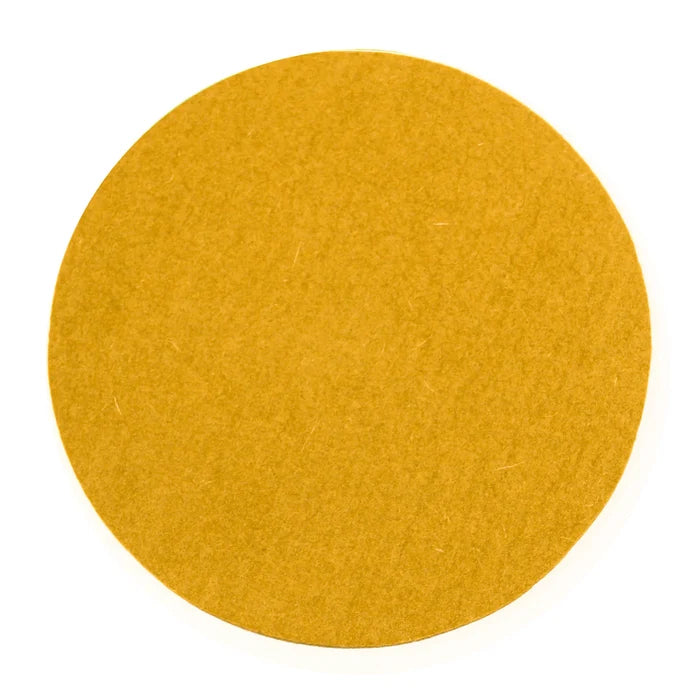 WOOL FELT 10CM-SAFFRON