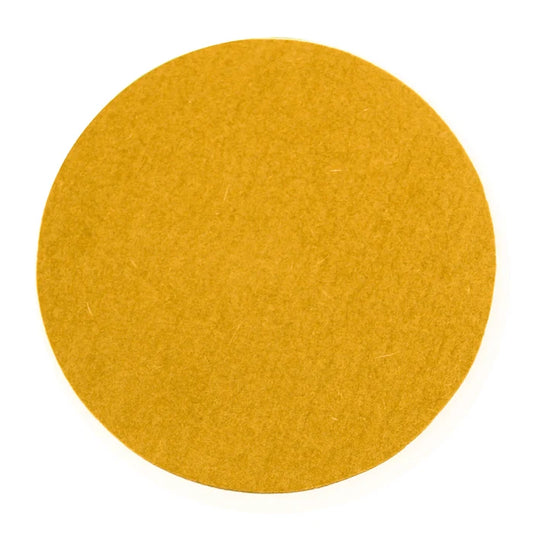 WOOL FELT 10CM-SAFFRON