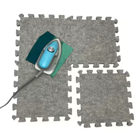 Wool Press n' Lock Tiles - set of 4
