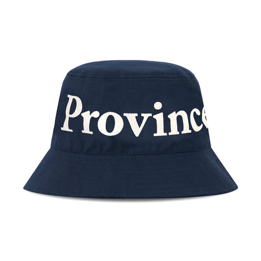 100% Cotton Made in Canada Wordmark Bucket Hat Navy - Province of Canada