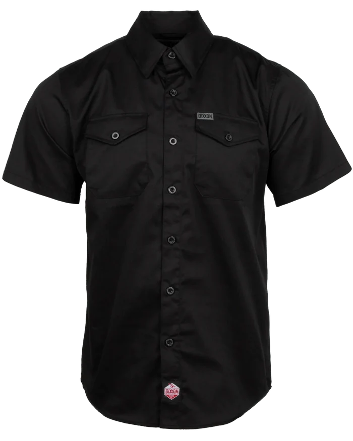 Workforce Short Sleeve Work Shirt - Black