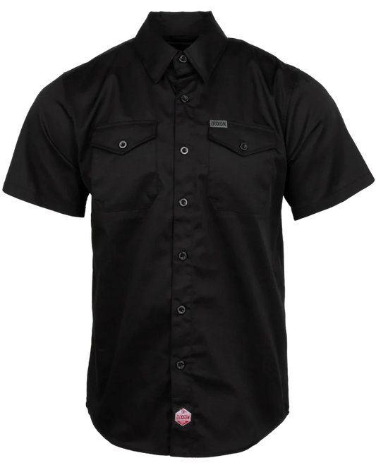 Workforce Short Sleeve Work Shirt - Black