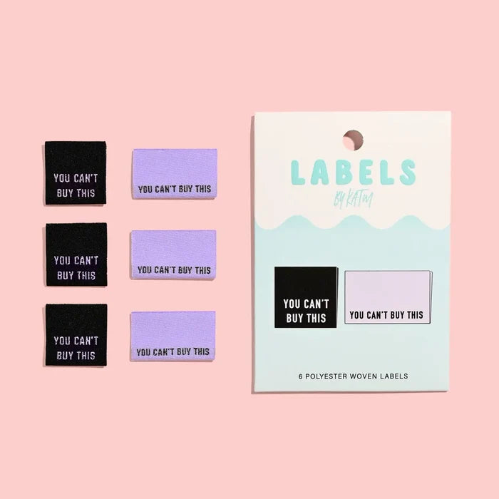 You Can't Buy This (Metallic) Woven Labels