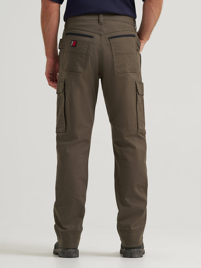 Wrangler Riggs Workwear ripstop Ranger work pant in loden, alternate product view