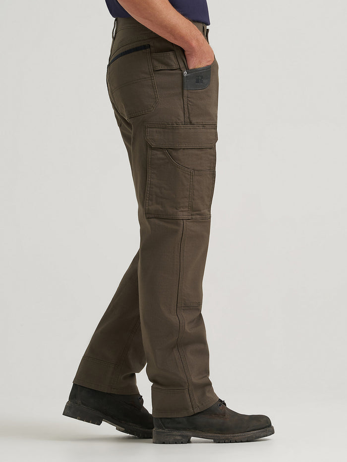 Wrangler Riggs Workwear ripstop Ranger work pant in loden, additional product view