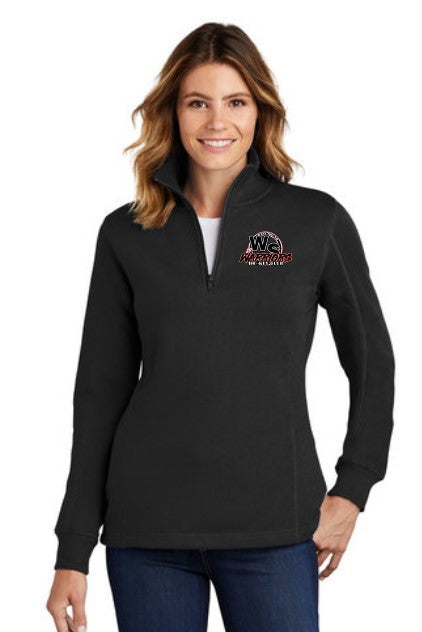 WSHC Ladies 1/4 Zip Fleece Sweatshirt