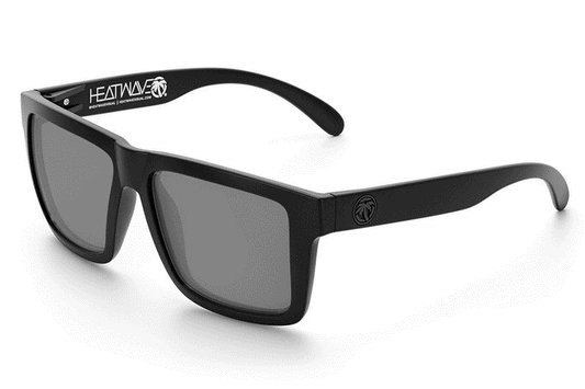 Heat Wave XL Vise ANSI Z87 safety sunglasses with Super Photochromic lens, animated tint demonstration