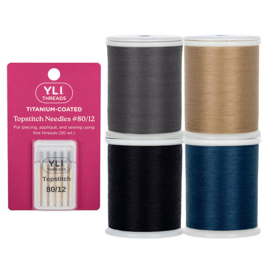 YLI Thread Dream Seam Set - Dark Neutrals