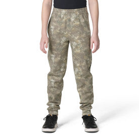 Carhartt youth boys fleece logo sweatpant in faded camo