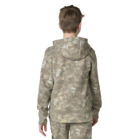 Carhartt youth boys faded camo sweatshirt, alternate product view