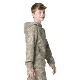 Carhartt youth boys faded camo sweatshirt, additional product view