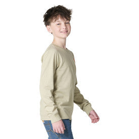 Carhartt youth boys skull graphic t-shirt in elm, additional product view