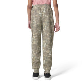 Carhartt youth girls faded camo fleece sweatpant, alternate product view