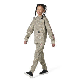 Youth Girls Fleece Logo Faded Camo Sweatpant - Faded Camo