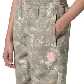 Youth Girls Fleece Logo Faded Camo Sweatpant - Faded Camo