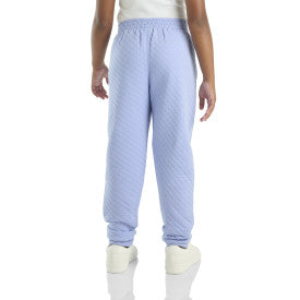 Carhartt youth girls pale iris quilted jersey sweatpant, further product image