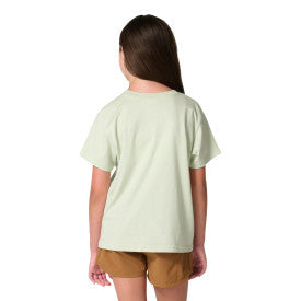 Youth Girls Short-Sleeve Garden Pocket T-Shirt - Sea Foam