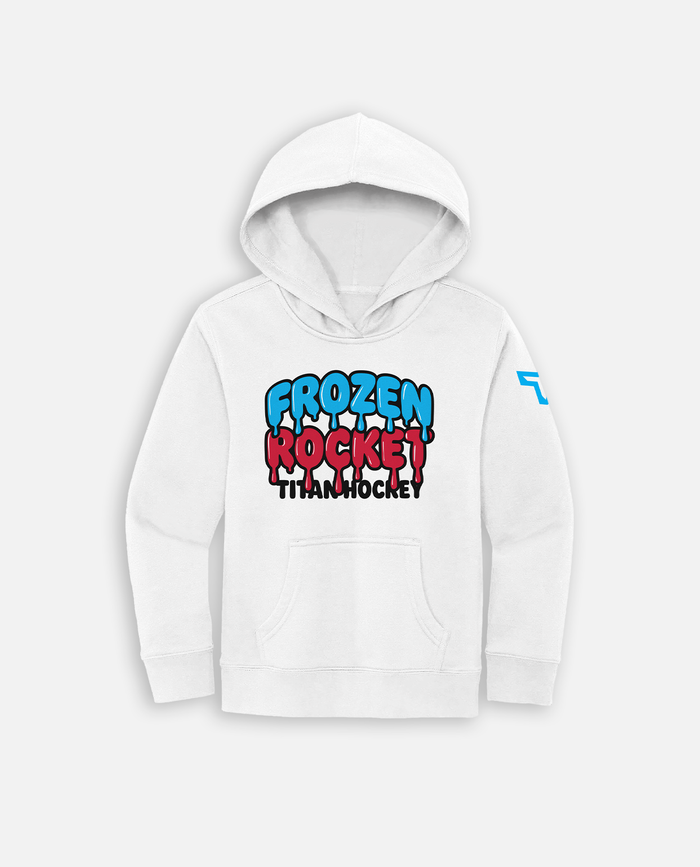 YTH FROZEN ROCKET HOODIE - WHITE