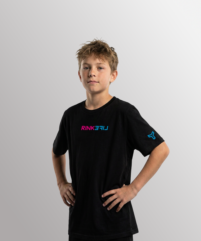 YTH RL STACK 2.0 TEE - BLACK