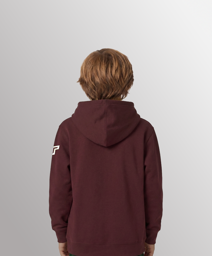 YTH SILKY MITTS HOODIE - MAROON