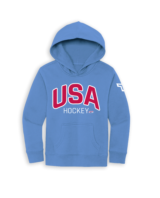YTH USA ARCH HOODIE - CAROLINA