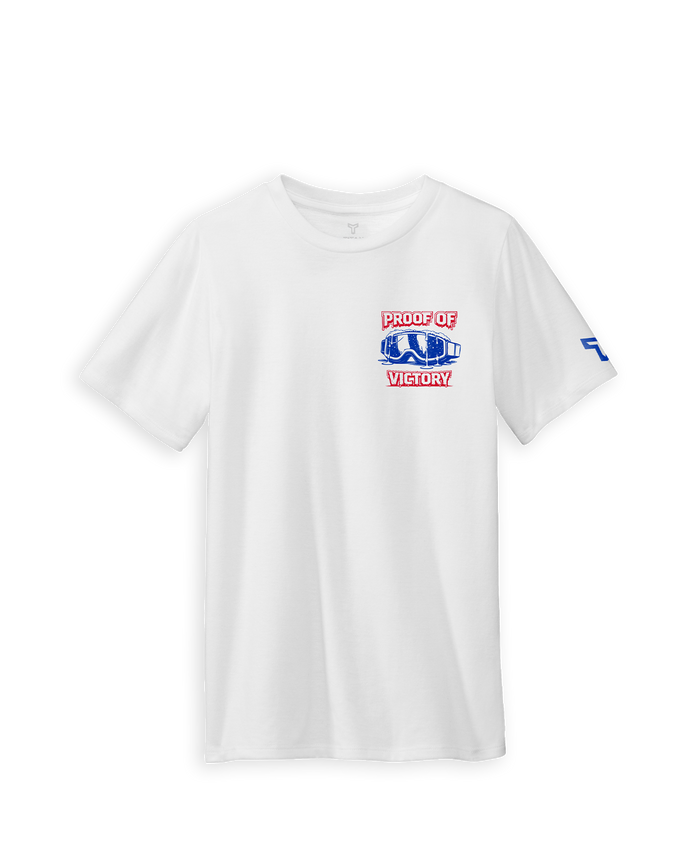 YTH USA HOCKEY VICTORY TEE - WHITE