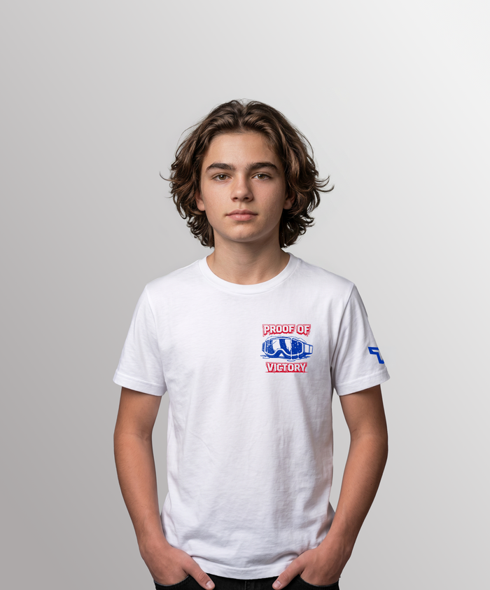 YTH USA HOCKEY VICTORY TEE - WHITE